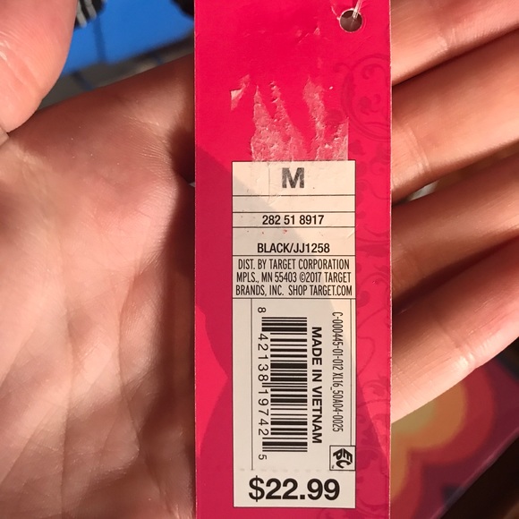 NWT black and white striped wrap top - Picture 5 of 5